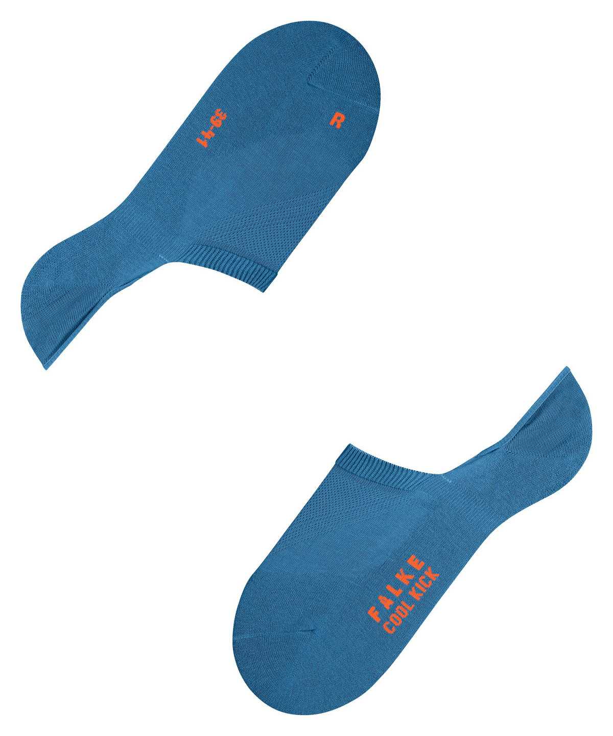 Falke Cool Kick Invisibles No Show Socks Férfi Kék | JKXT-59647