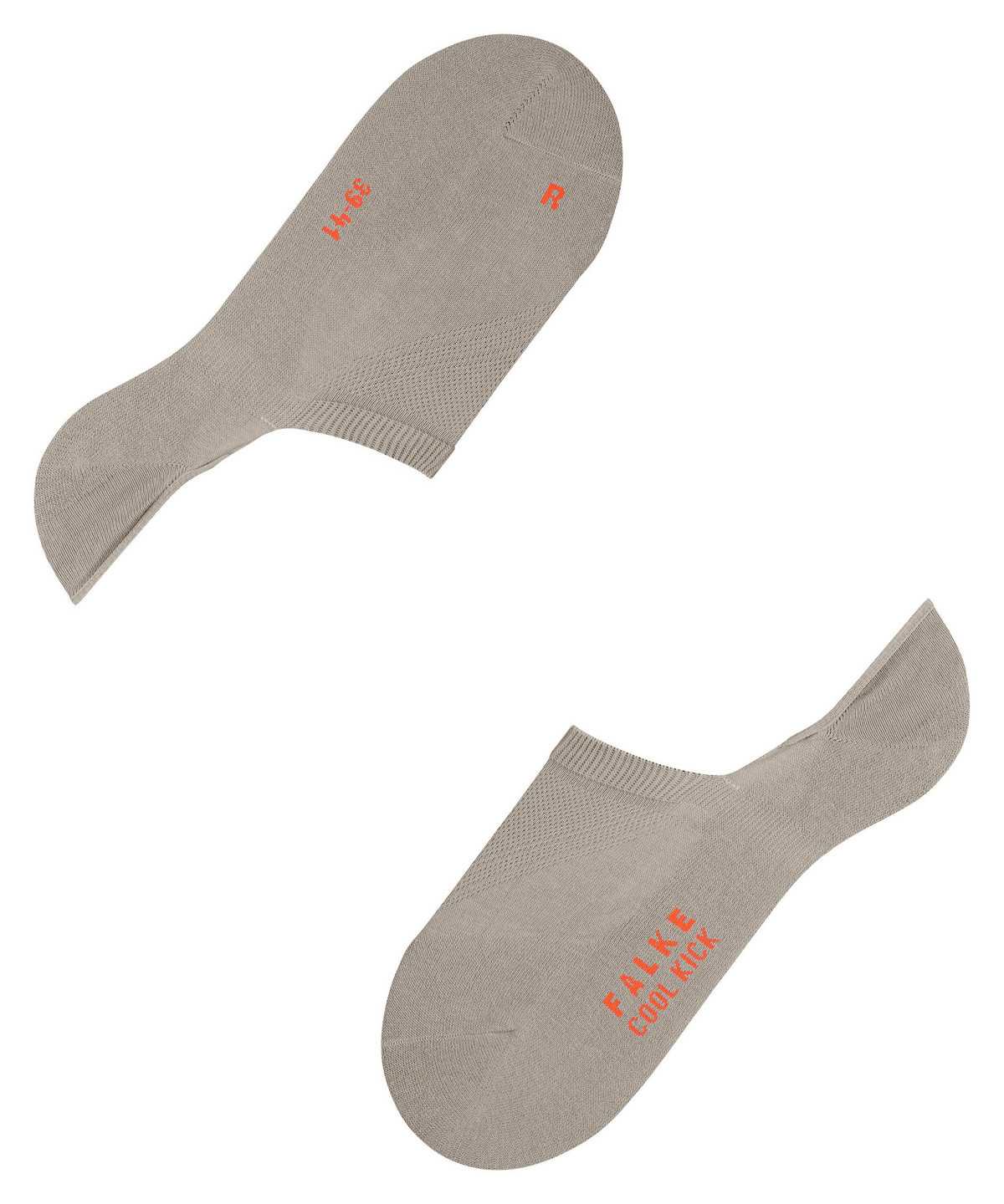 Falke Cool Kick Invisibles No Show Socks Férfi Bézs | IOQC-20543