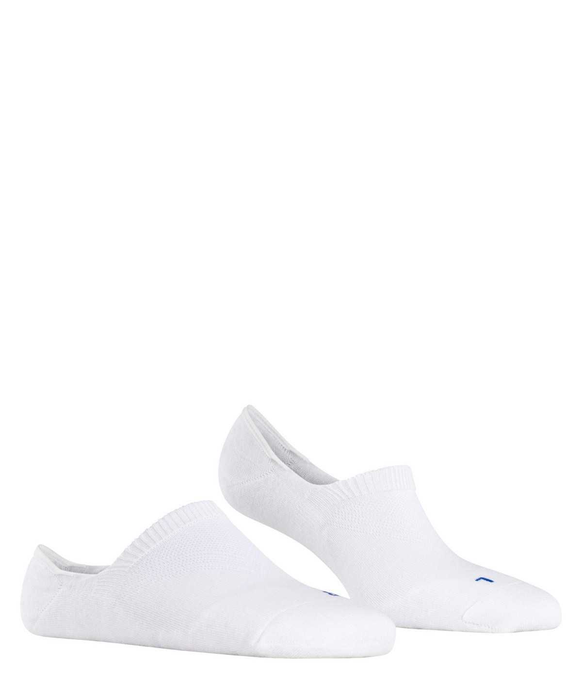 Falke Cool Kick Invisibles No Show Socks Női Fehér | PMXN-87190