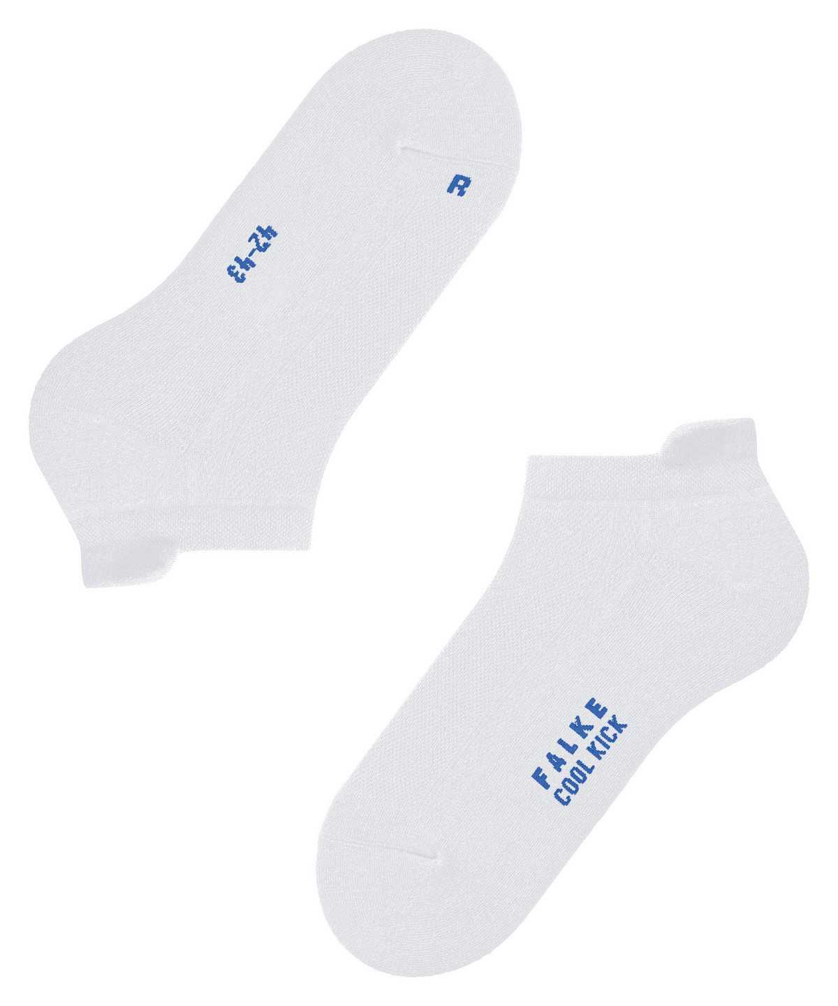 Falke Cool Kick Sneaker socks Zokni Férfi Fehér | OCEW-37589