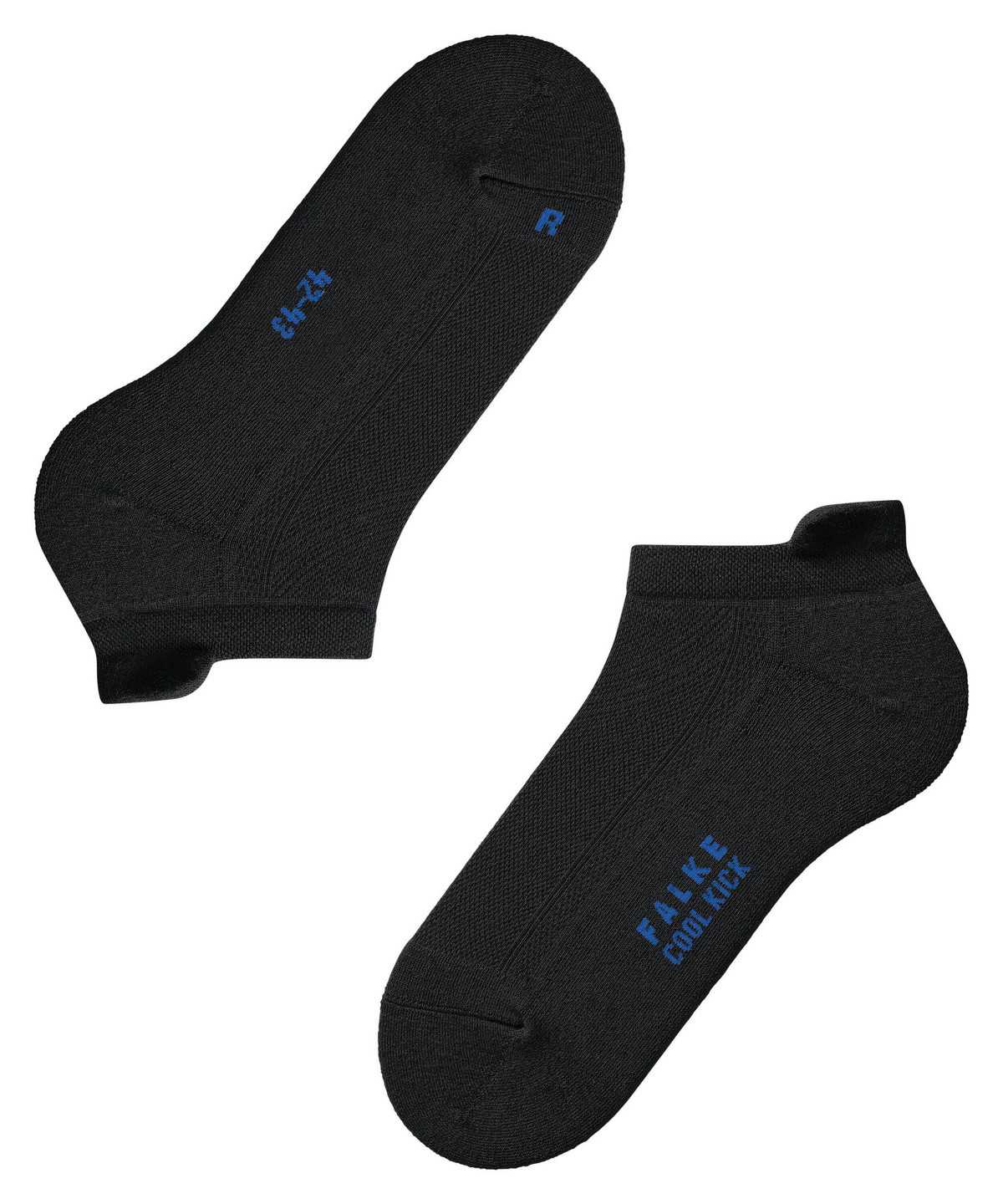 Falke Cool Kick Sneaker socks Zokni Férfi Fekete | HBNJ-12637