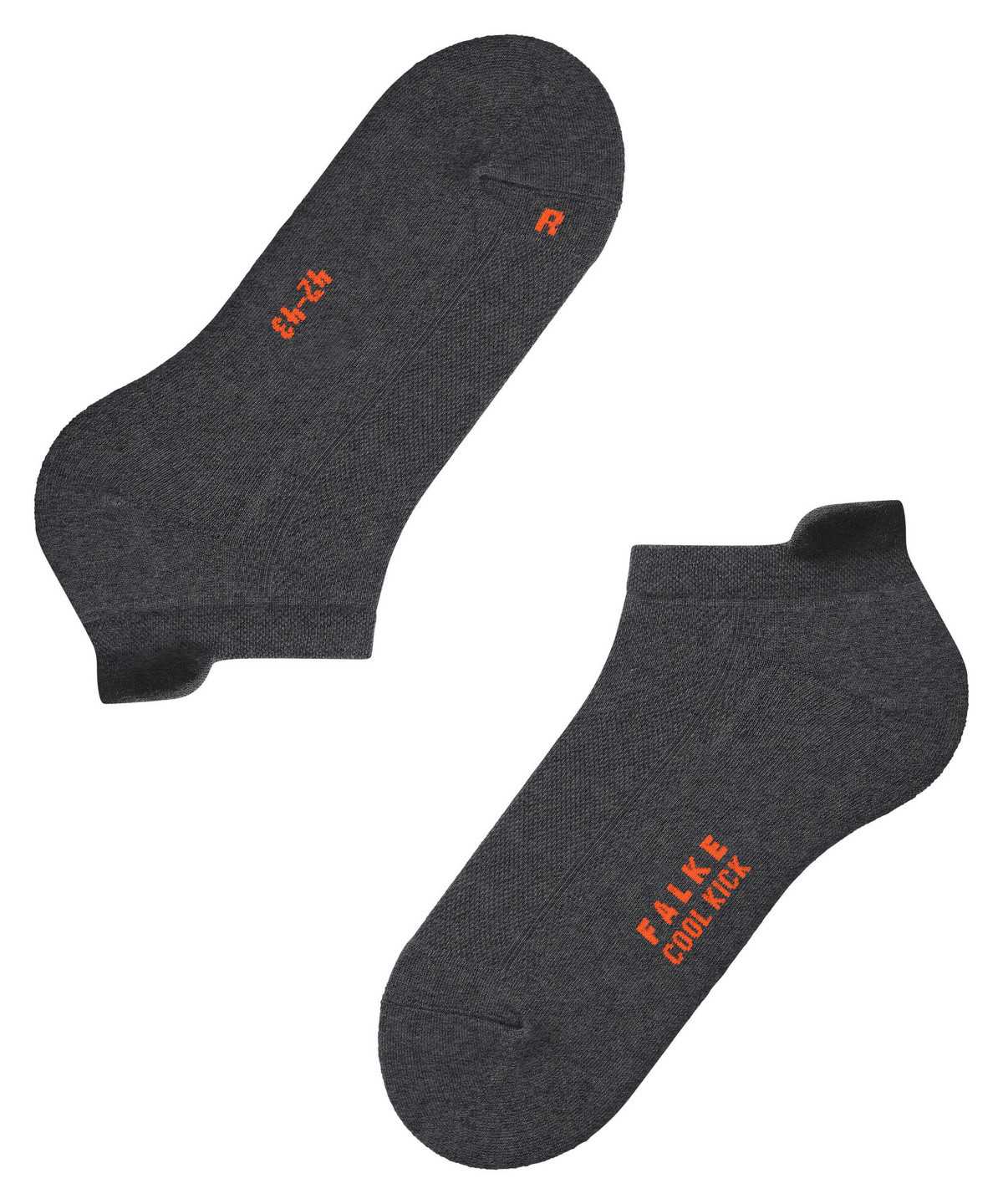 Falke Cool Kick Sneaker socks Zokni Férfi Szürke | XSGO-54760