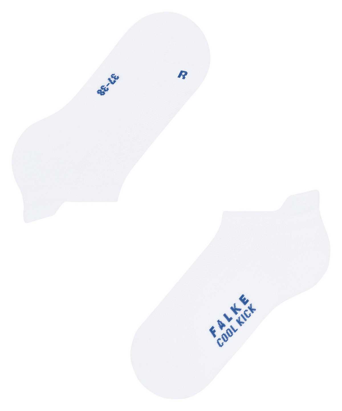 Falke Cool Kick Sneaker socks Zokni Női Fehér | BUVP-05297