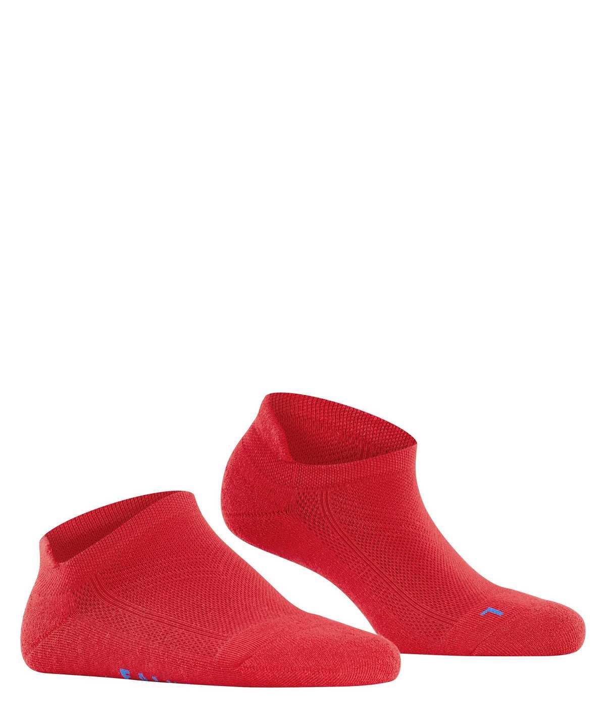 Falke Cool Kick Sneaker socks Zokni Női Piros | GQDC-60389