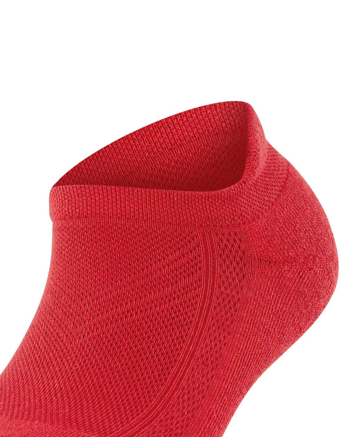 Falke Cool Kick Sneaker socks Zokni Női Piros | GQDC-60389