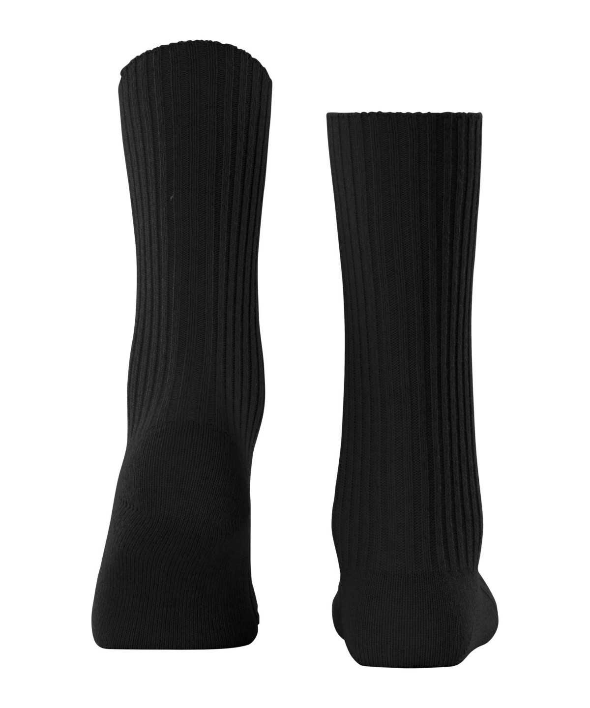 Falke Cosy Wool Boot Socks Zokni Női Fekete | BYMW-83527