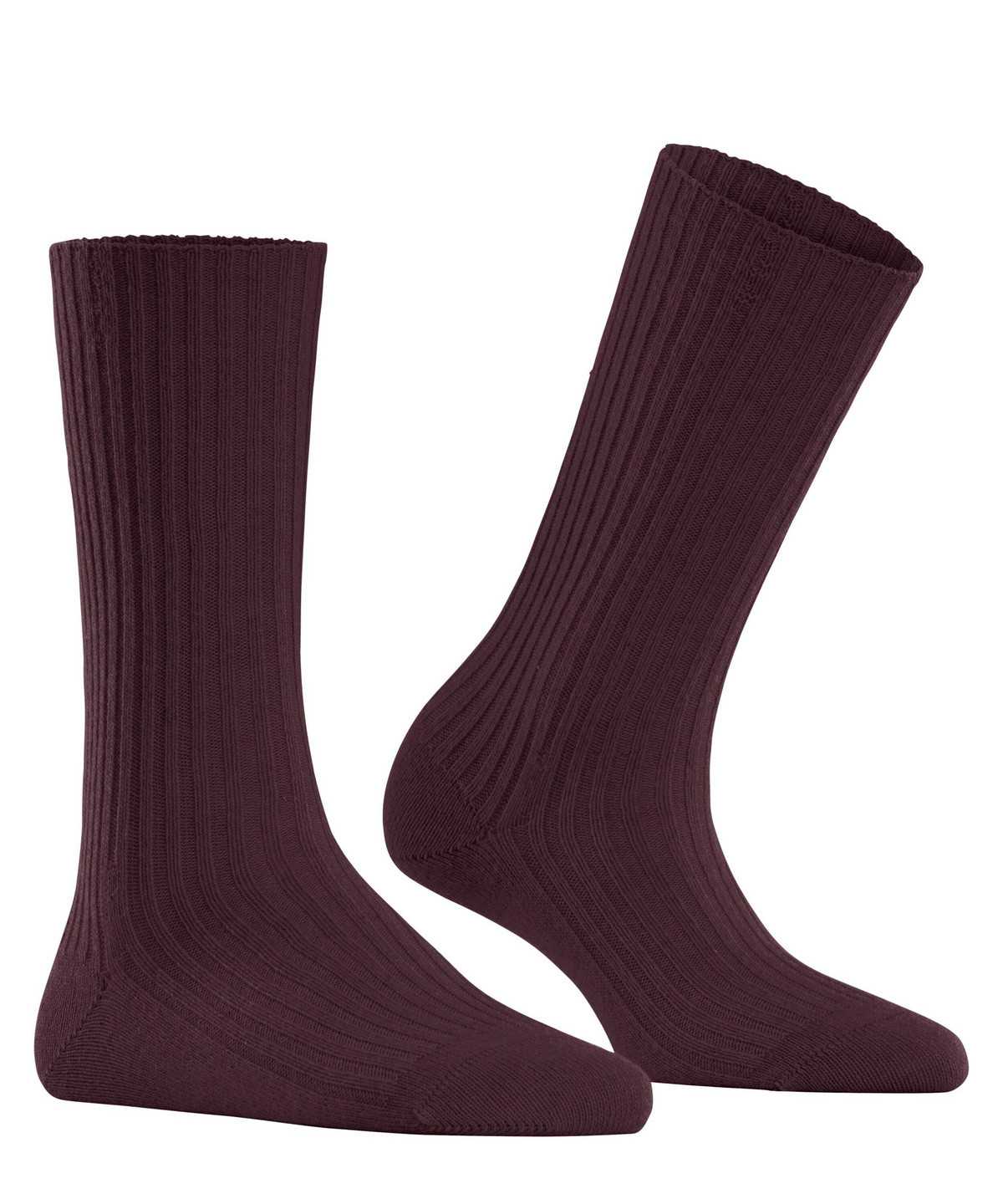 Falke Cosy Wool Boot Socks Zokni Női Piros | YMEI-03267