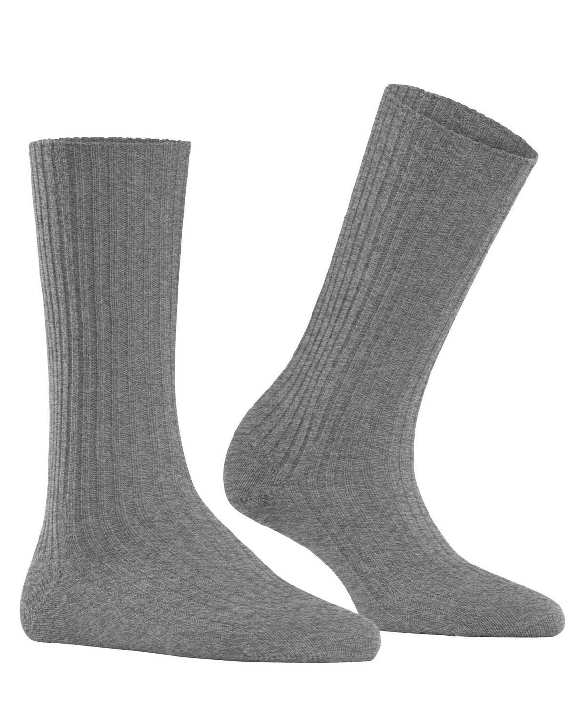 Falke Cosy Wool Boot Socks Zokni Női Szürke | ZGTK-96013