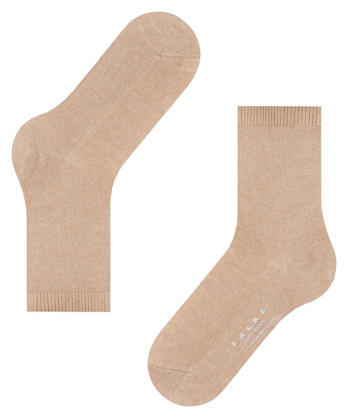 Falke Cosy Wool Socks Zokni Női Barna | GPCL-96753