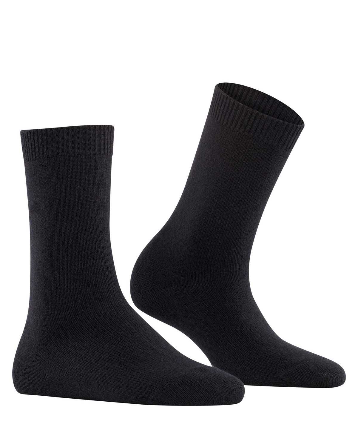 Falke Cosy Wool Socks Zokni Női Fekete | GTUP-52138