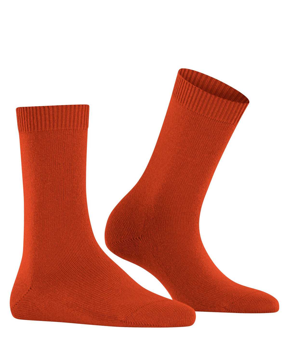 Falke Cosy Wool Socks Zokni Női Narancssárga | PTSY-75139