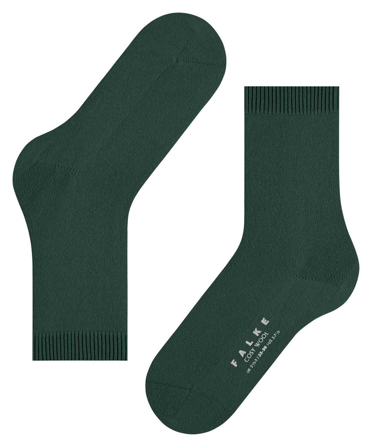 Falke Cosy Wool Socks Zokni Női Zöld | LHKX-40267