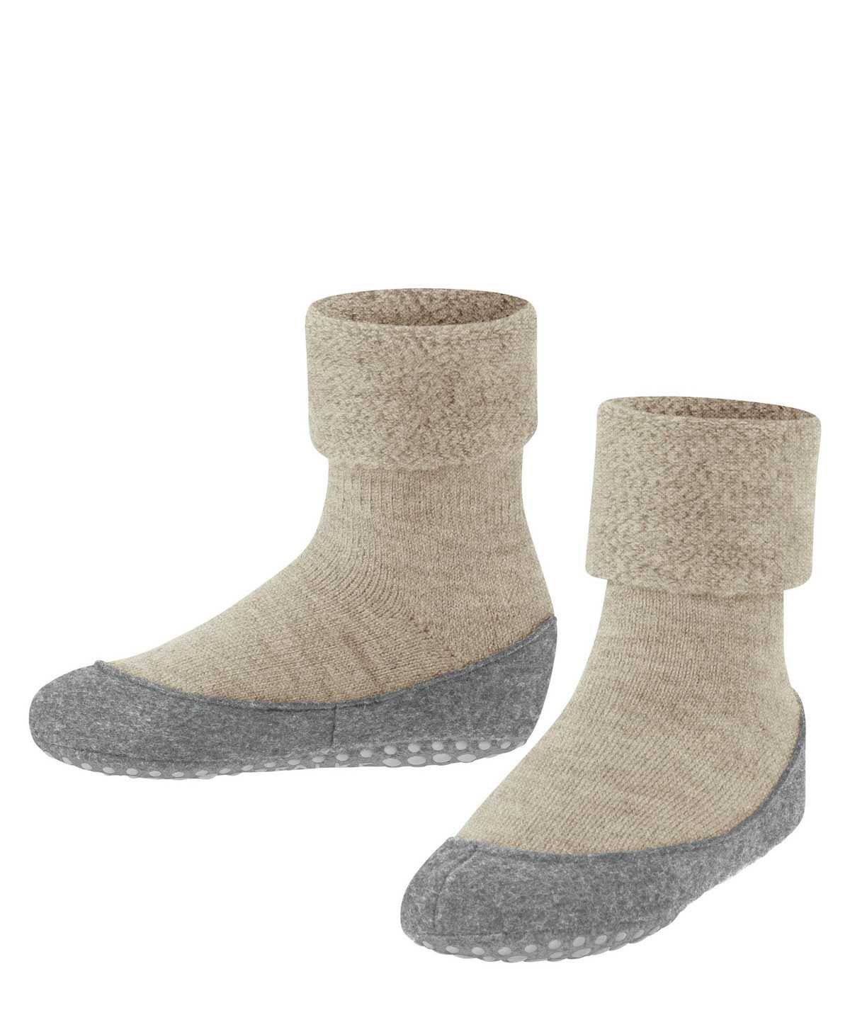 Falke Cosyshoe Minis Slippers House Socks & Slippers Gyerek Bézs | GBYU-06913