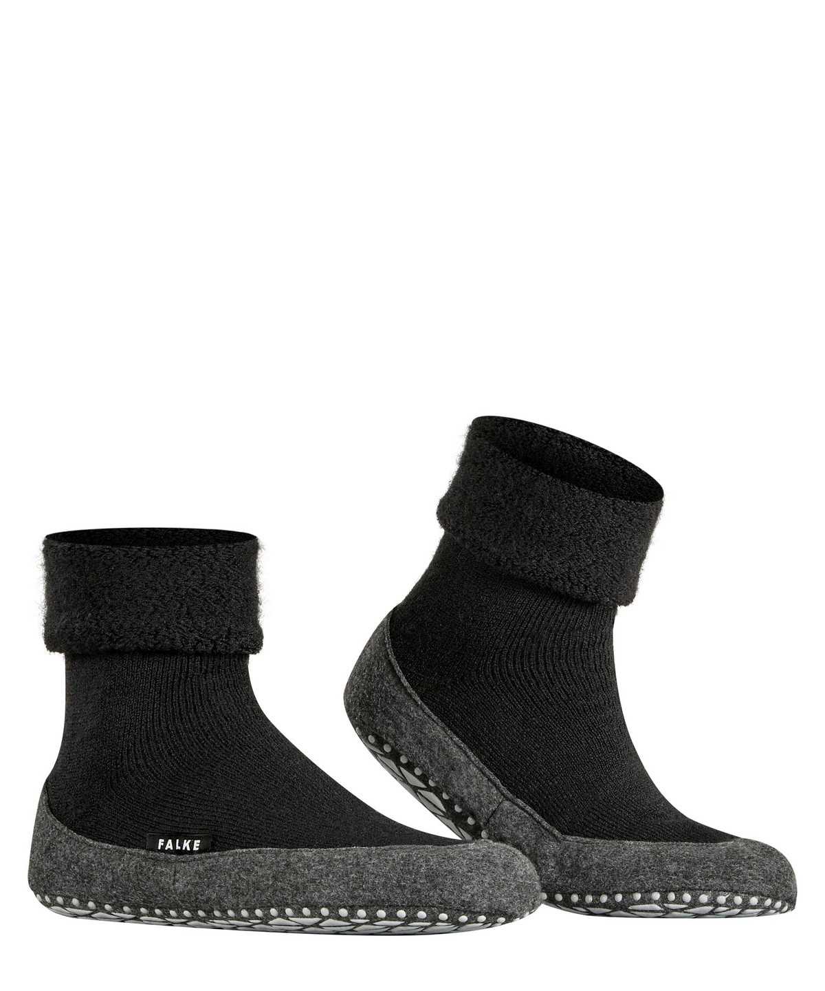 Falke Cosyshoe Slippers House Socks & Slippers Férfi Fekete | CLMB-92638