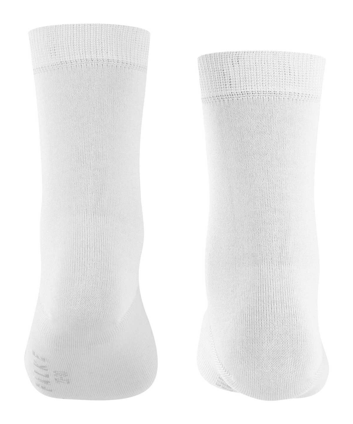 Falke Cotton Finesse Socks Zokni Gyerek Fehér | BJTS-58074