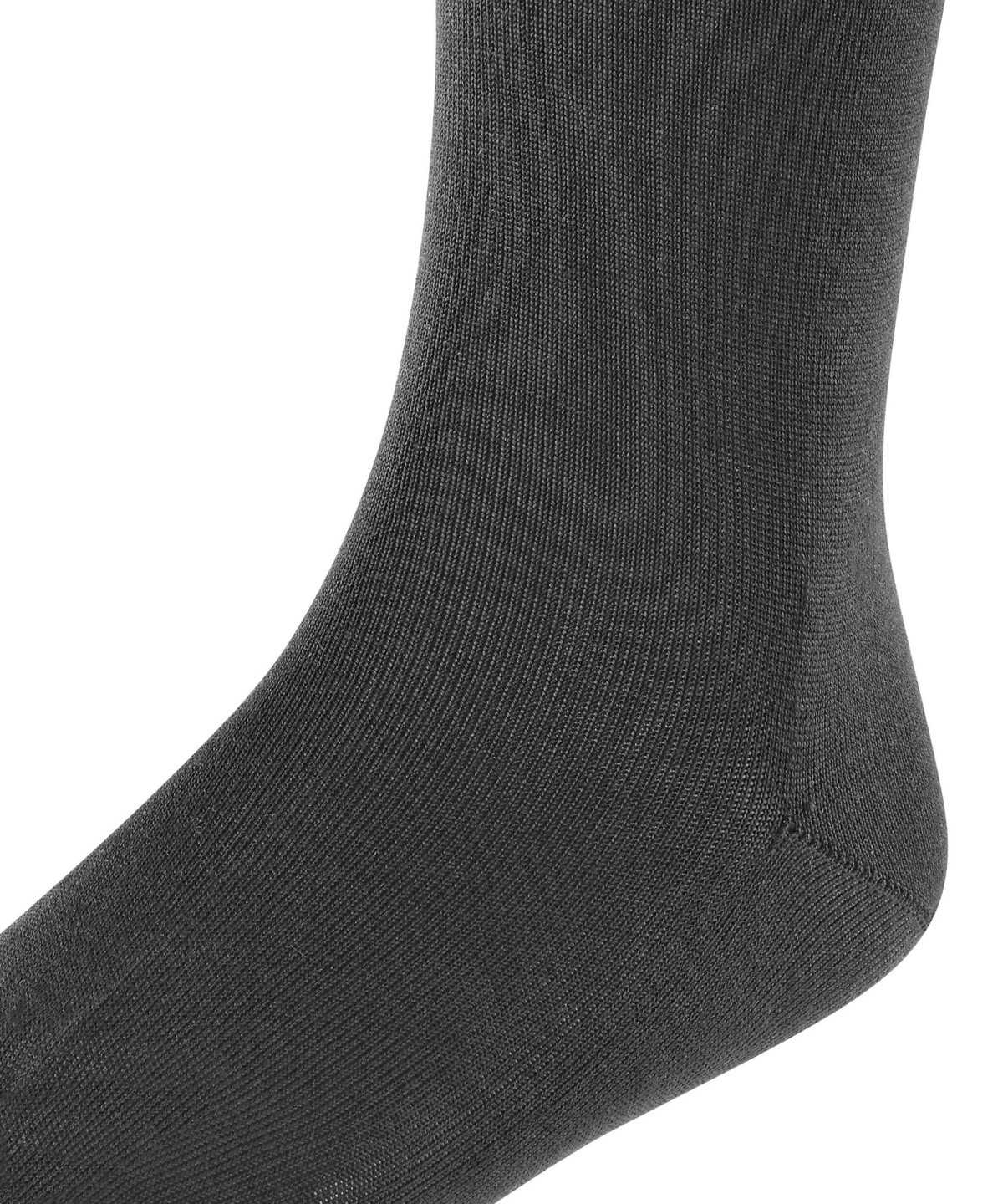 Falke Cotton Finesse Socks Zokni Gyerek Fekete | OZXW-43815