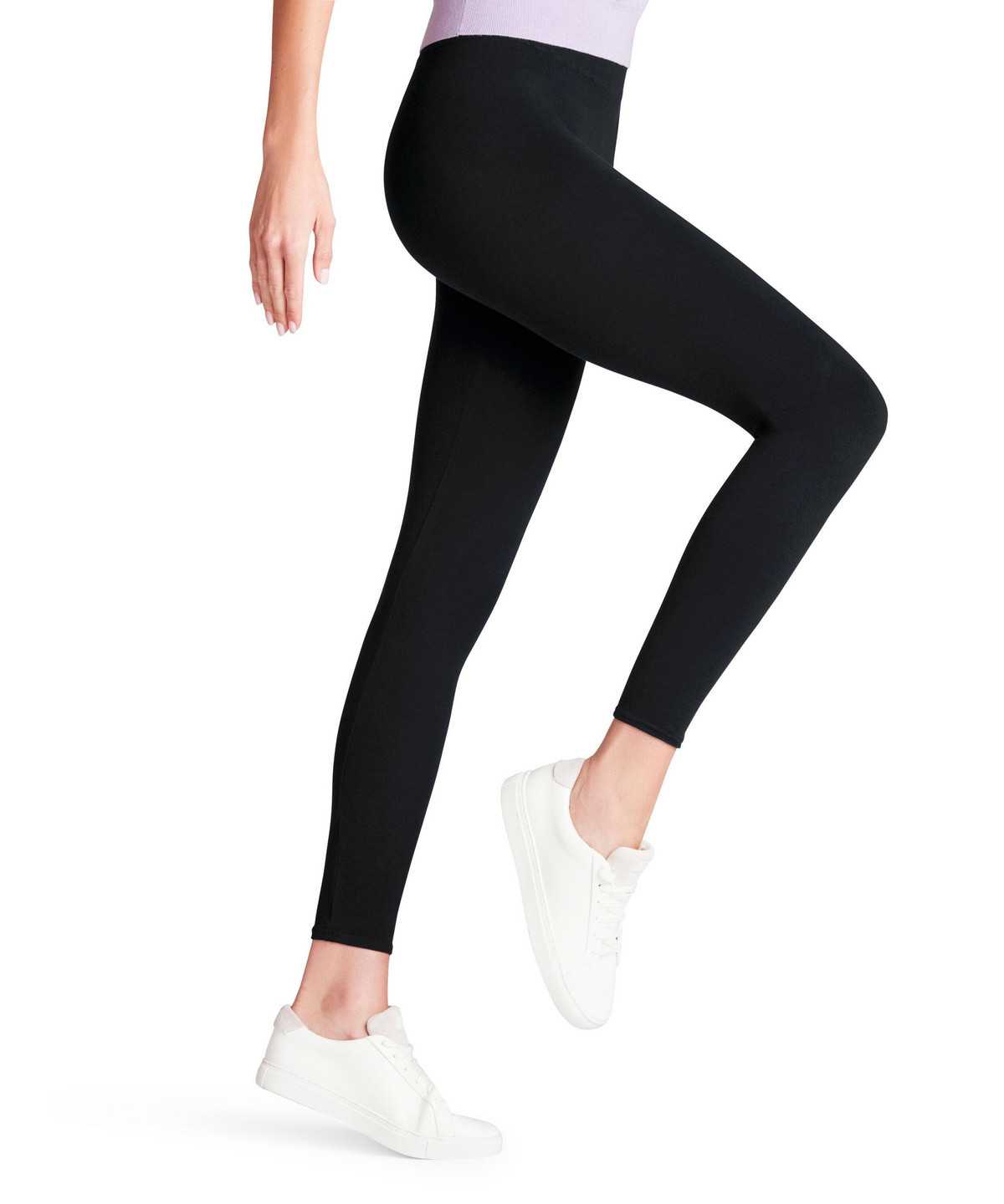 Falke Cotton Seamless Leggings Leggings Női Kék | LKPE-97832