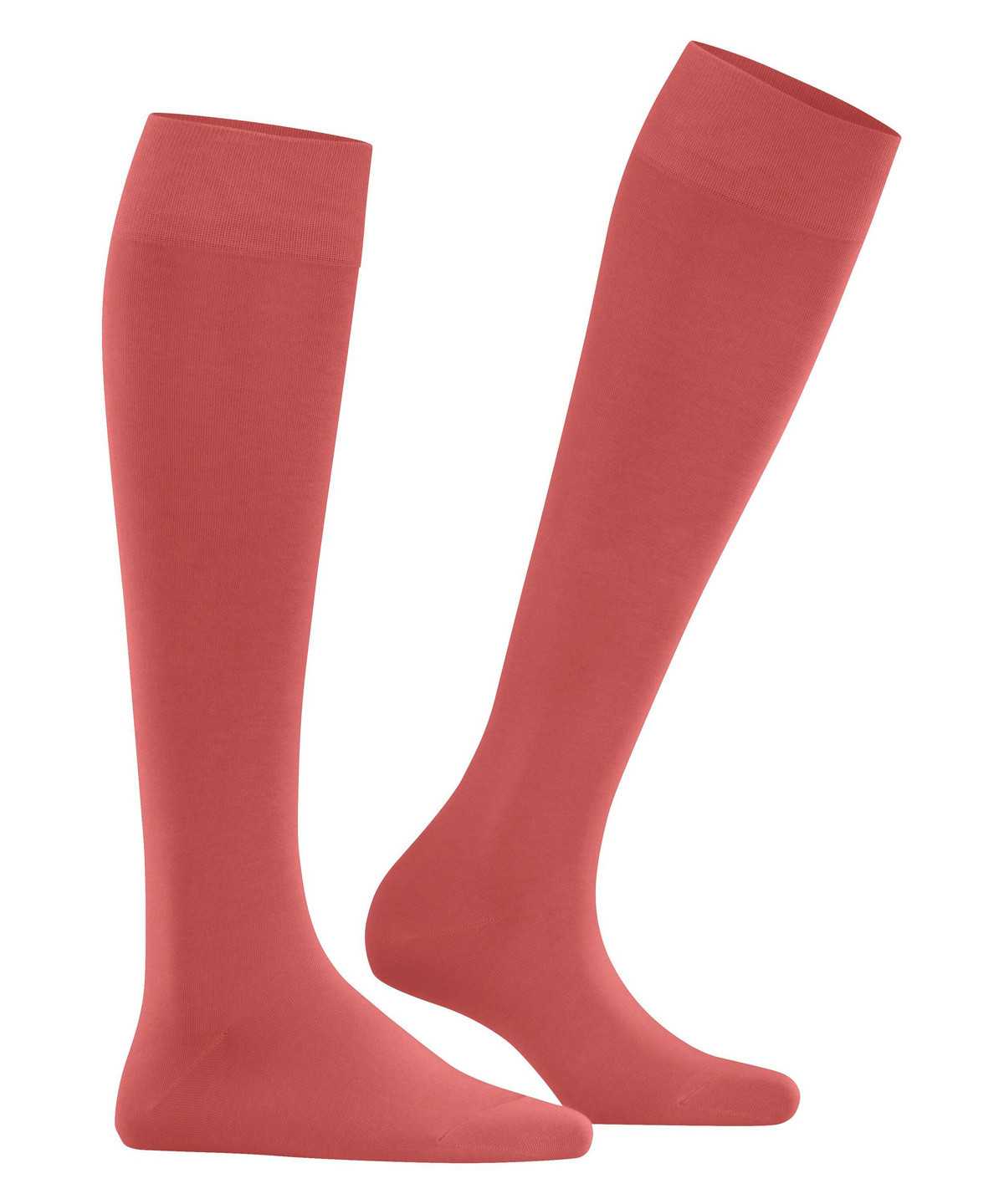 Falke Cotton Touch Knee-high Socks Zokni Női Piros | TUJL-37196