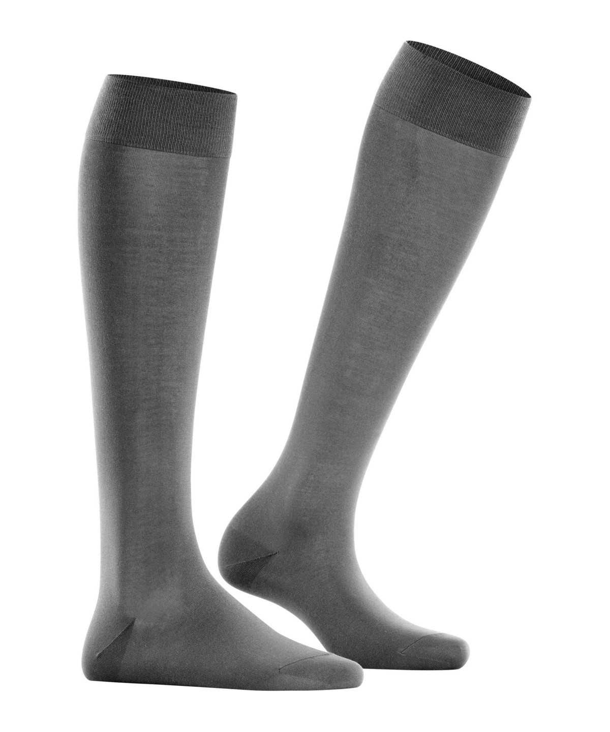 Falke Cotton Touch Knee-high Socks Zokni Női Szürke | JXGB-60453