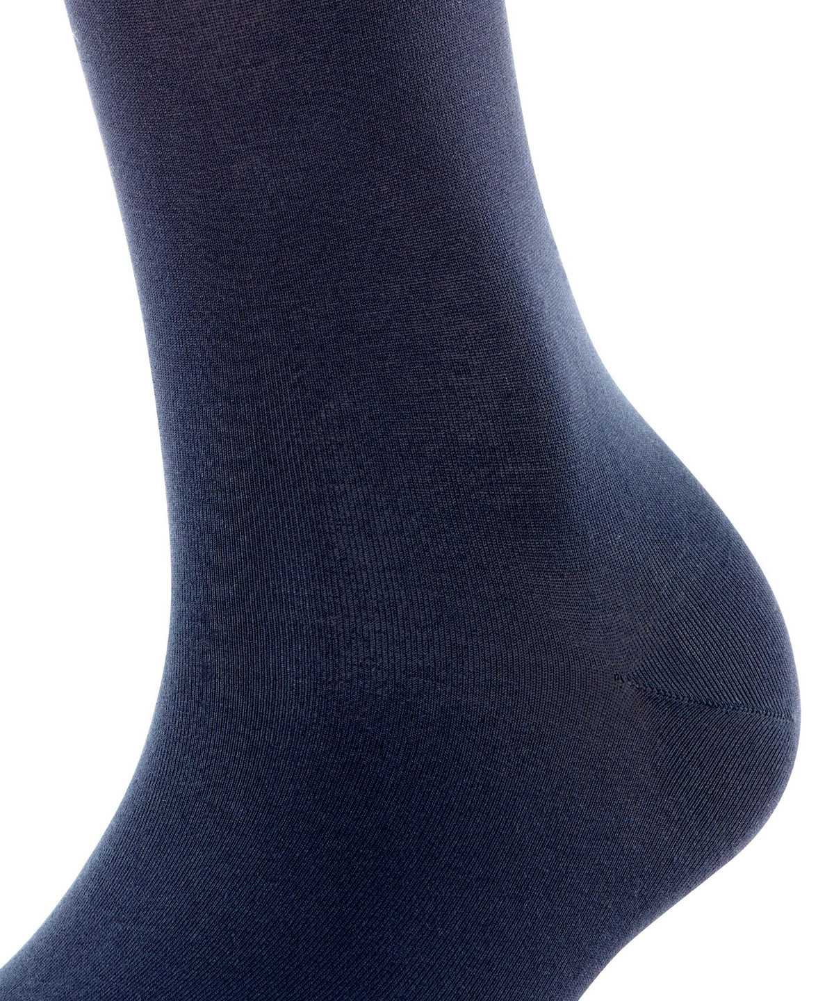 Falke Cotton Touch Knee-high Socks Zokni Női Kék | PQIZ-83460