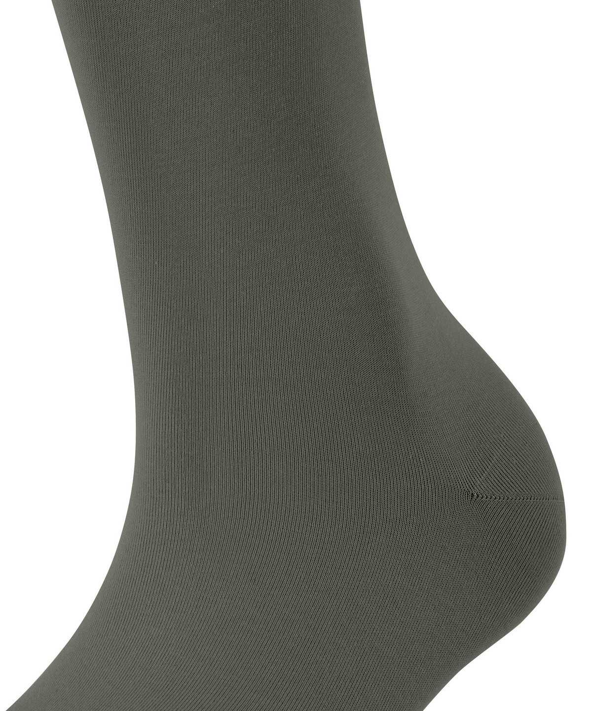 Falke Cotton Touch Knee-high Socks Zokni Női Zöld | BAUV-49627