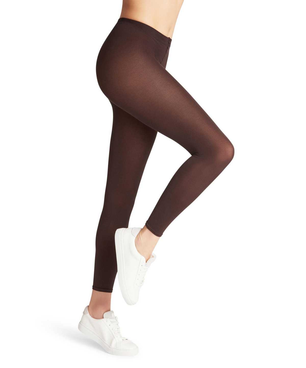 Falke Cotton Touch Leggings Leggings Női Barna | JLZB-65802