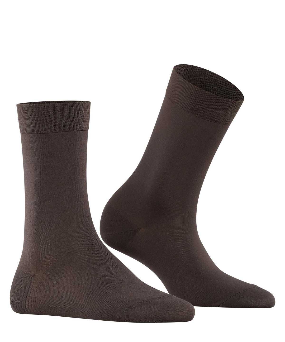 Falke Cotton Touch Socks Zokni Női Barna | PDRS-10247