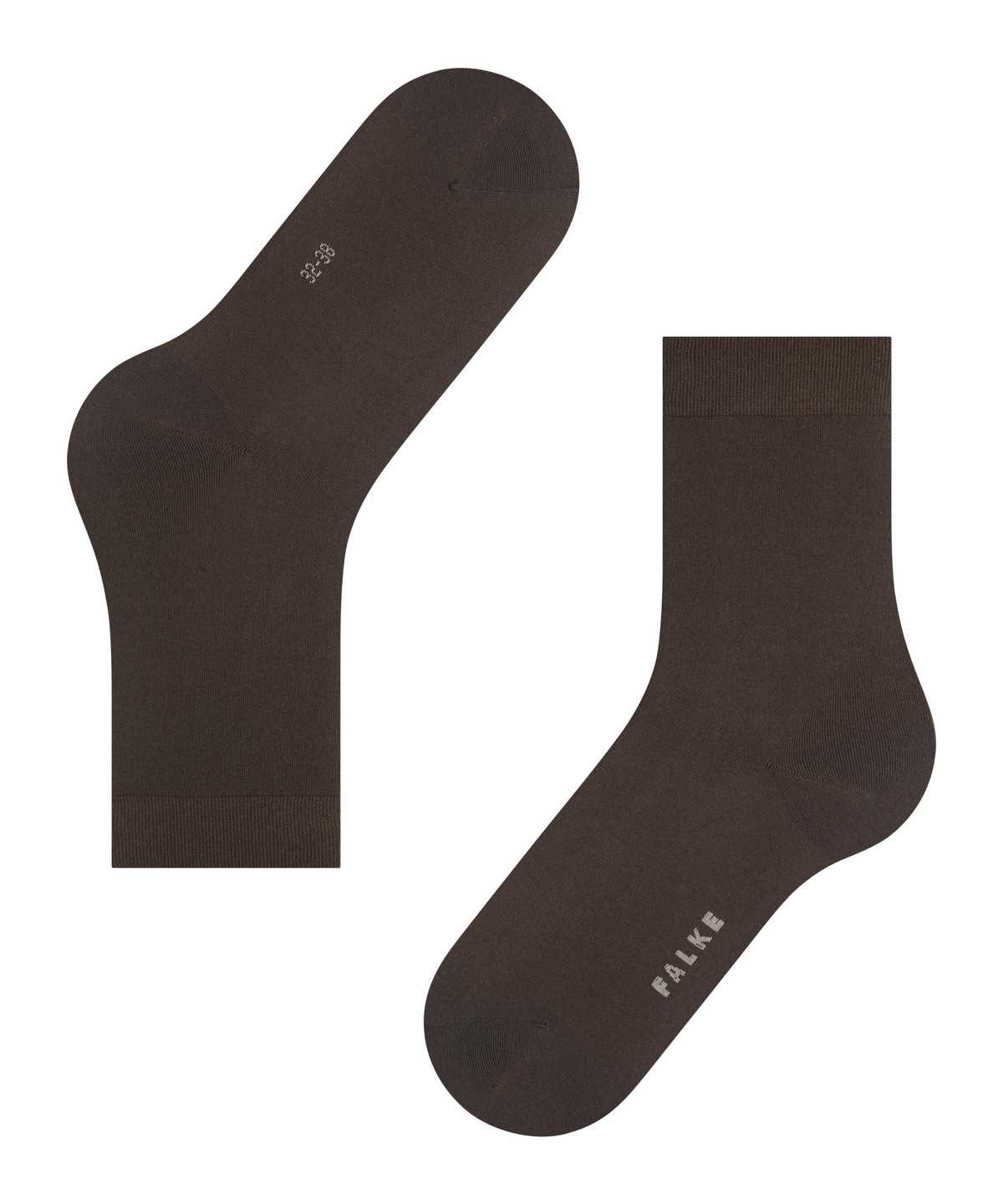 Falke Cotton Touch Socks Zokni Női Barna | PDRS-10247