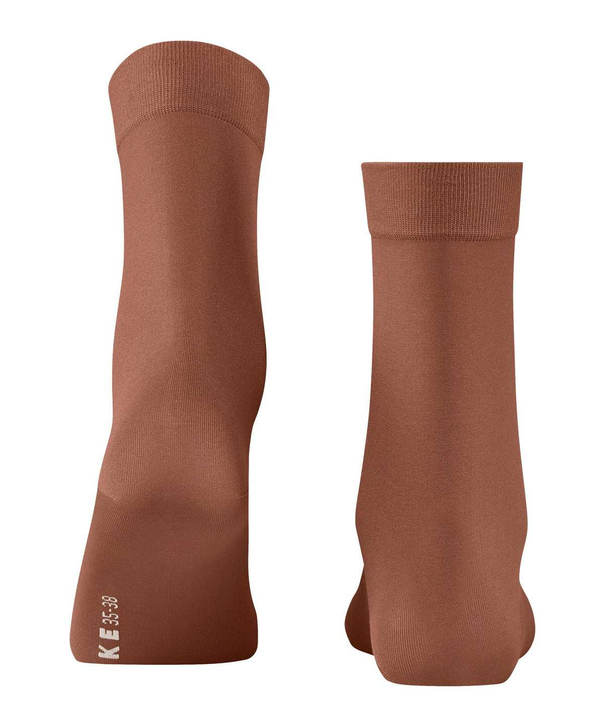 Falke Cotton Touch Socks Zokni Női Barna | UNKL-28159