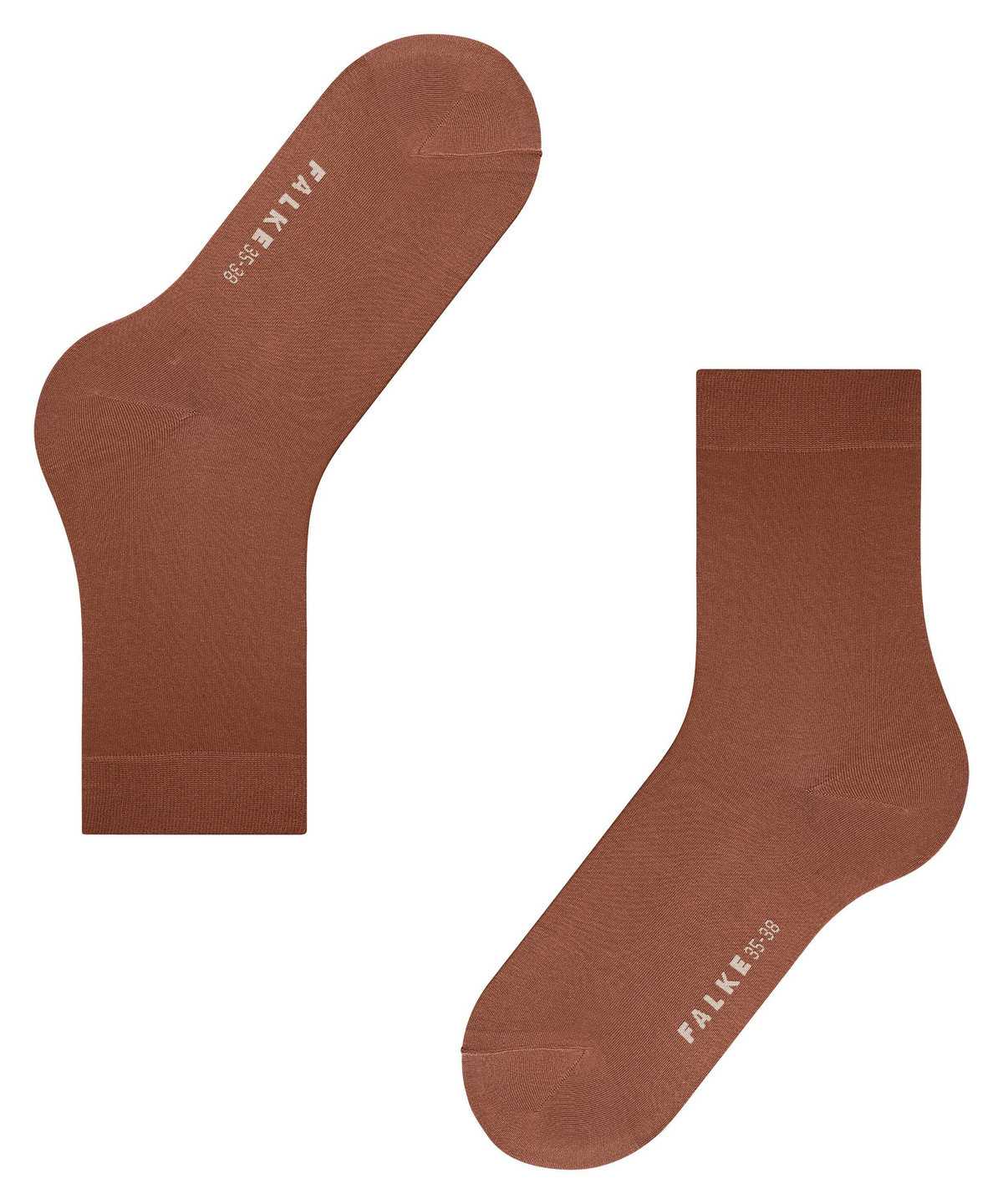 Falke Cotton Touch Socks Zokni Női Barna | UNKL-28159