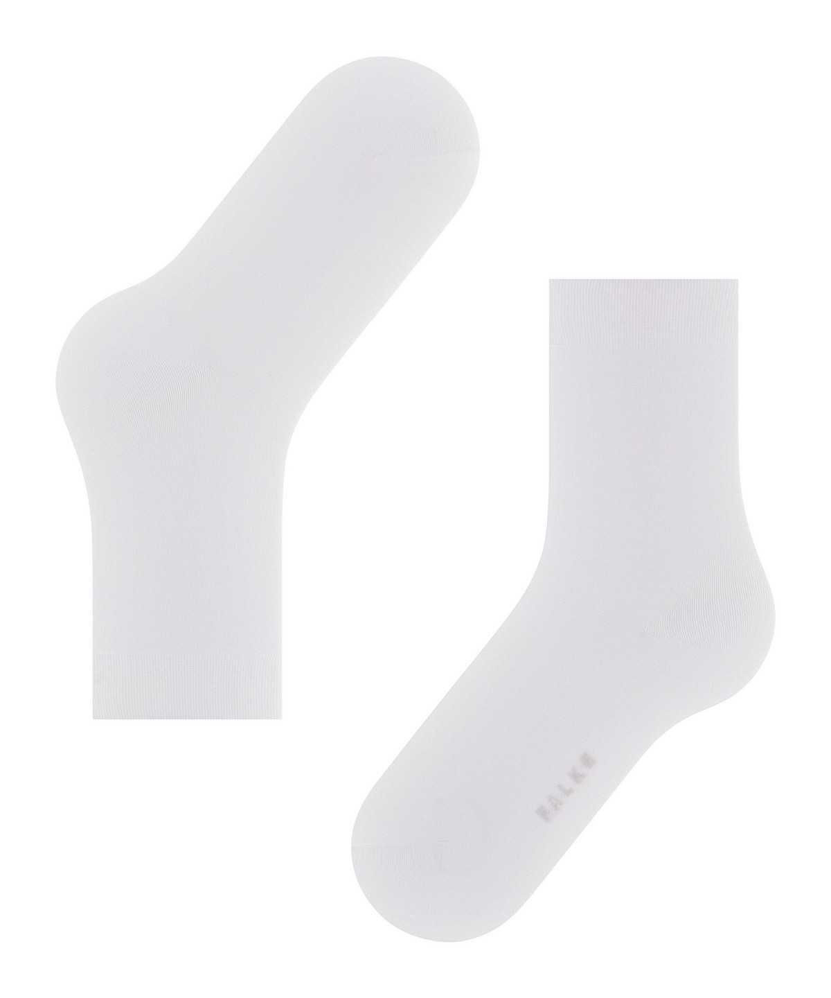 Falke Cotton Touch Socks Zokni Női Fehér | QOIU-86027