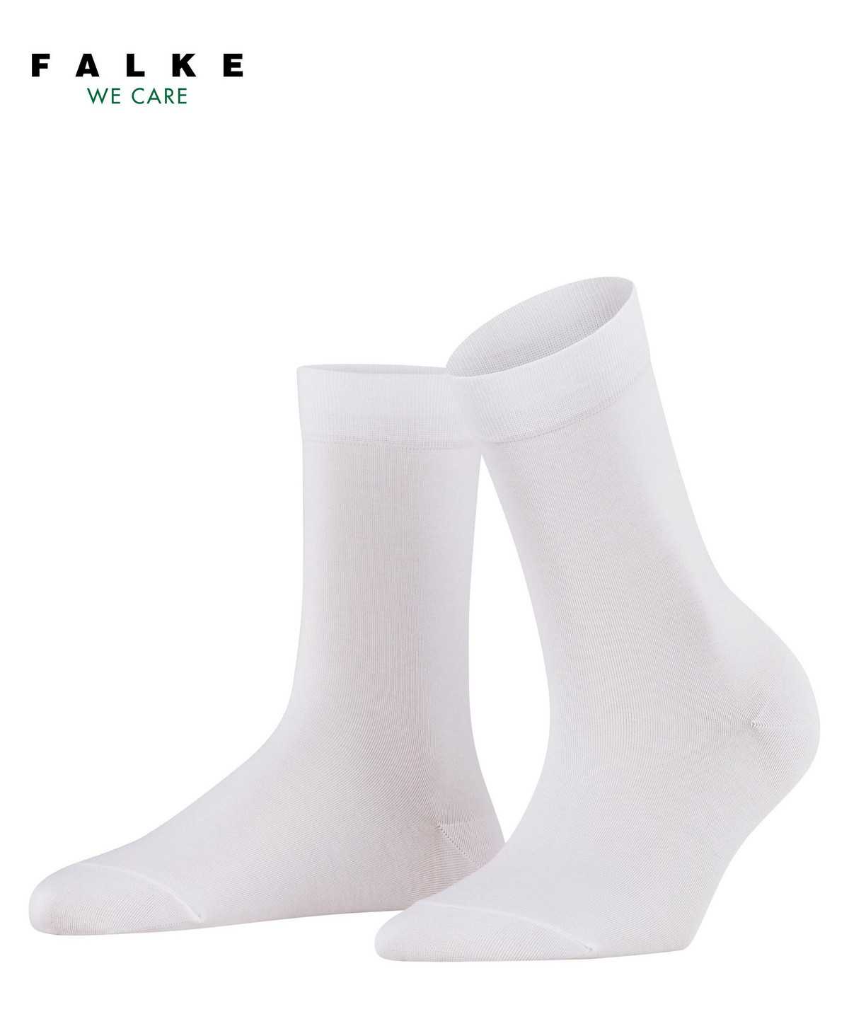 Falke Cotton Touch Socks Zokni Női Fehér | QOIU-86027