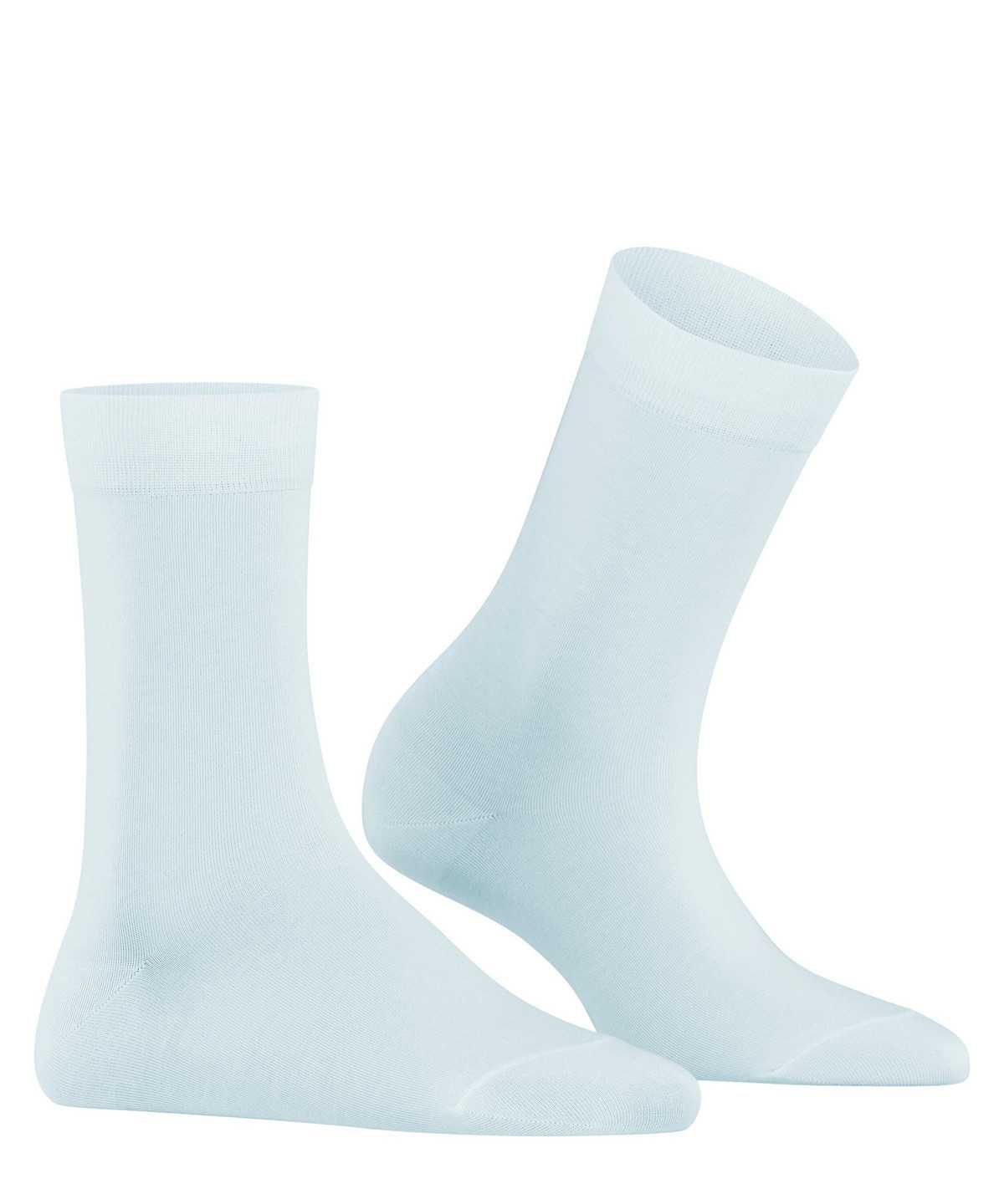 Falke Cotton Touch Socks Zokni Női Kék | DVHZ-10478