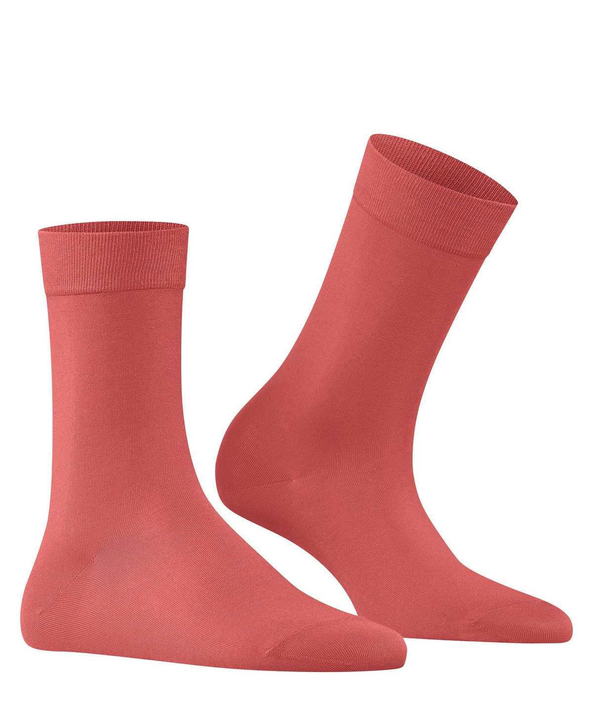 Falke Cotton Touch Socks Zokni Női Piros | CGAR-57248