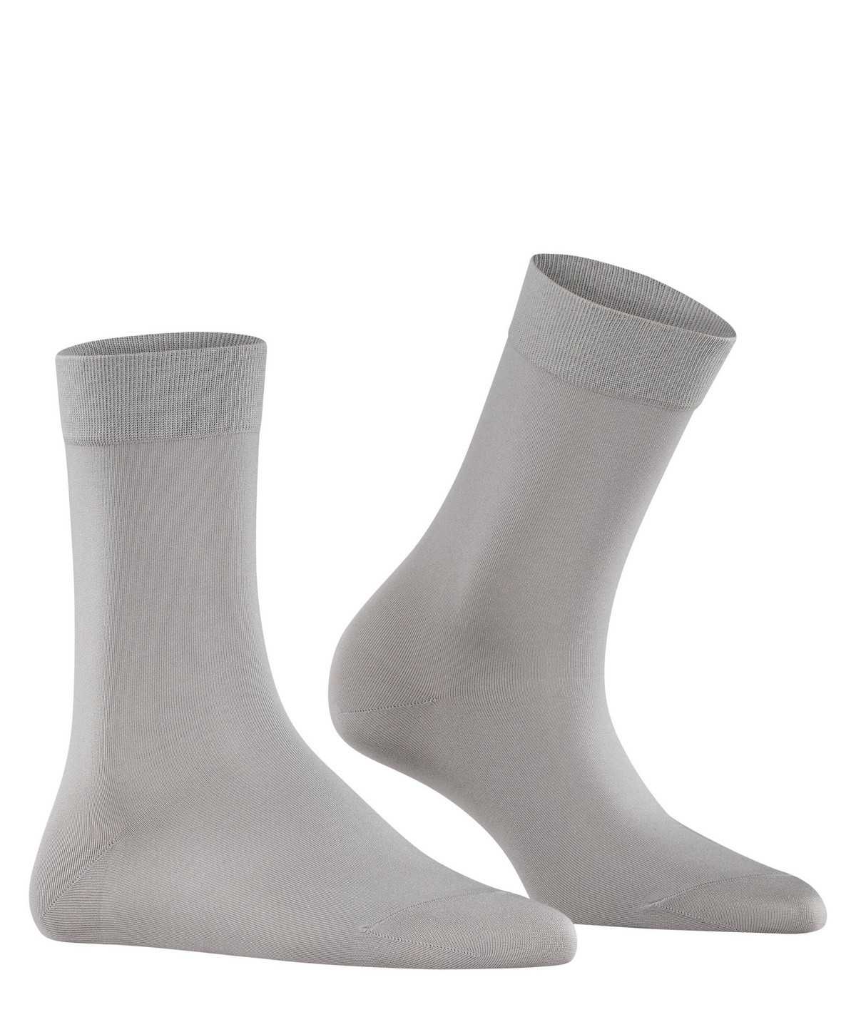 Falke Cotton Touch Socks Zokni Női Szürke | RSOL-41953