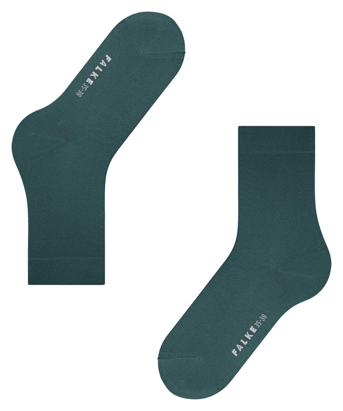 Falke Cotton Touch Socks Zokni Női Zöld | MGUK-09685