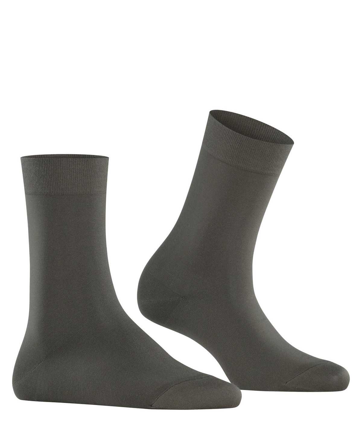 Falke Cotton Touch Socks Zokni Női Zöld | WPTK-02159