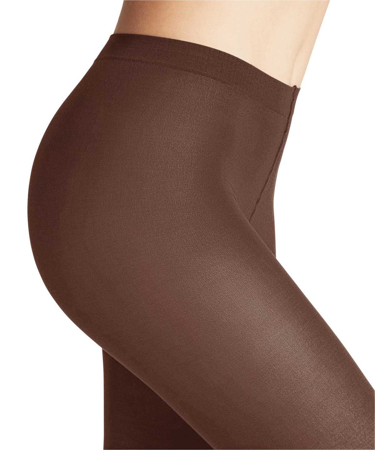 Falke Cotton Touch Tights Tights Női Barna | JVIS-53614