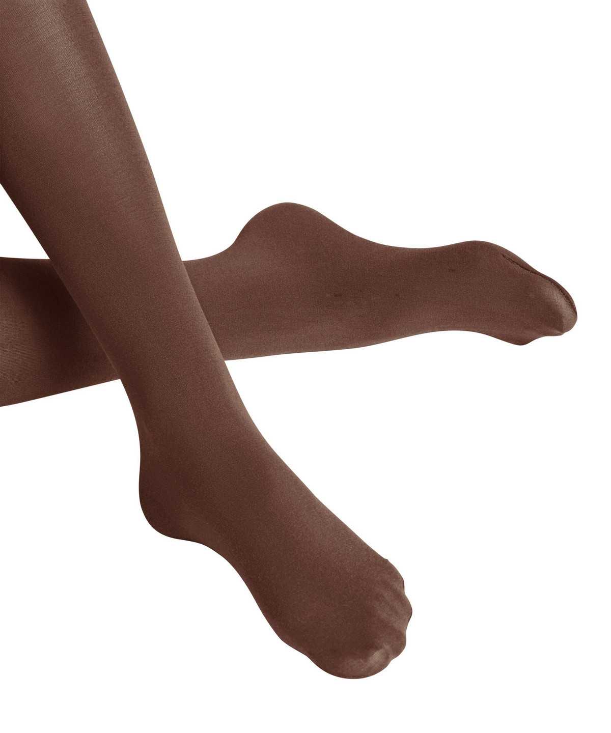 Falke Cotton Touch Tights Tights Női Barna | JVIS-53614