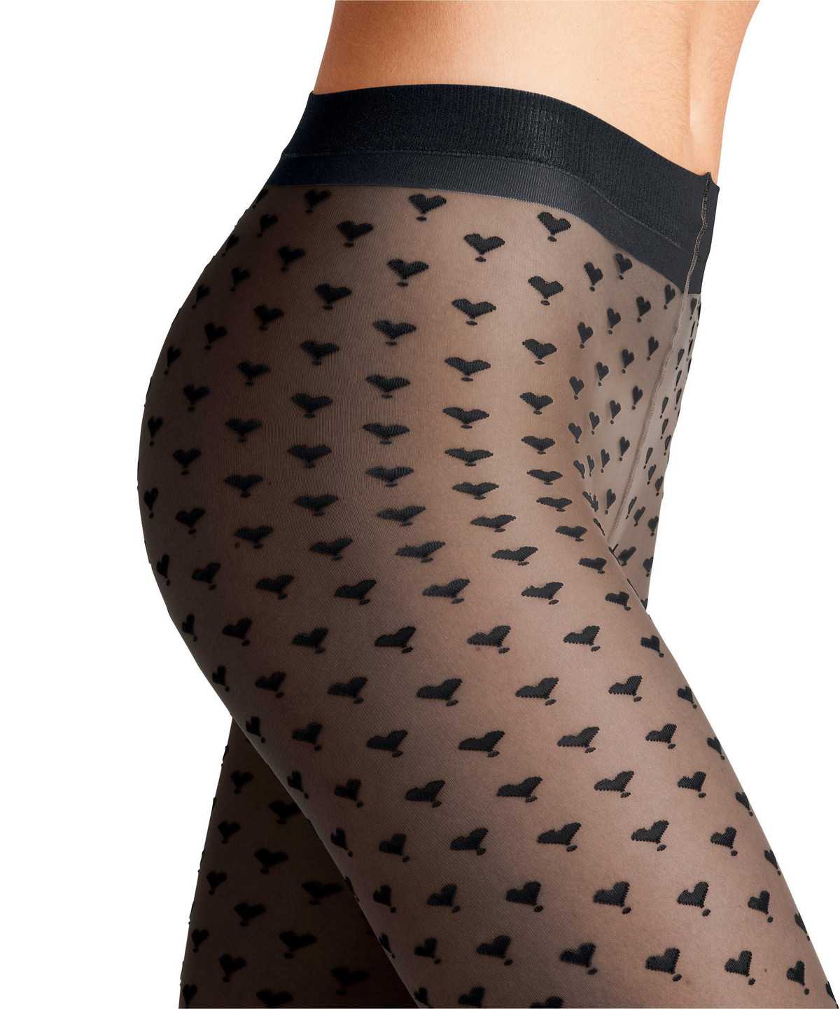 Falke Darling 15 DEN Tights Tights Női Fekete | CWVJ-60238