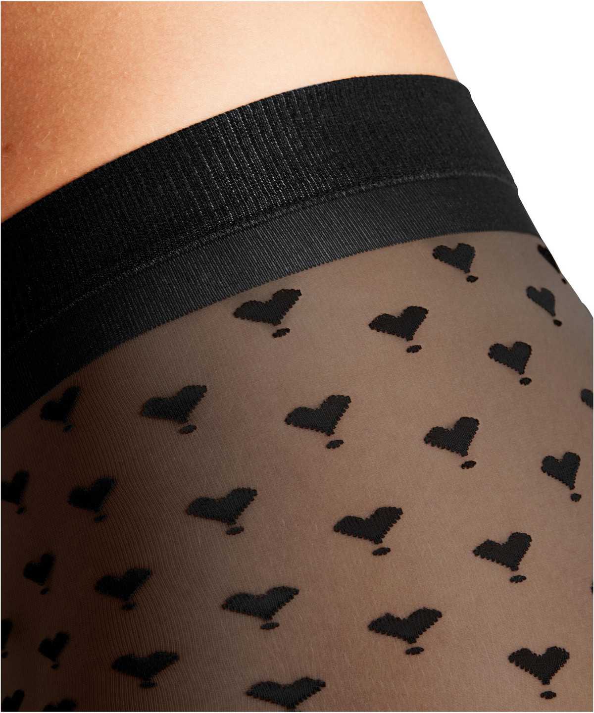 Falke Darling 15 DEN Tights Tights Női Fekete | CWVJ-60238