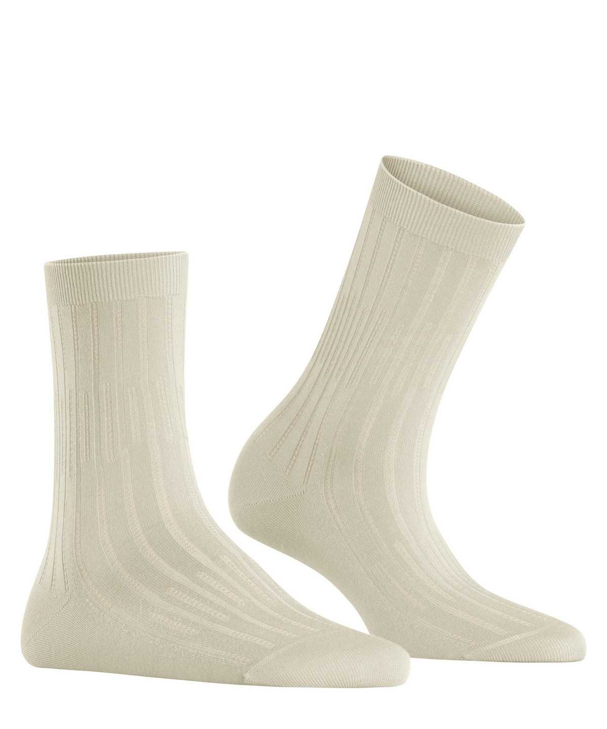 Falke Dash Rib Socks Zokni Női Bézs | BJEP-67893