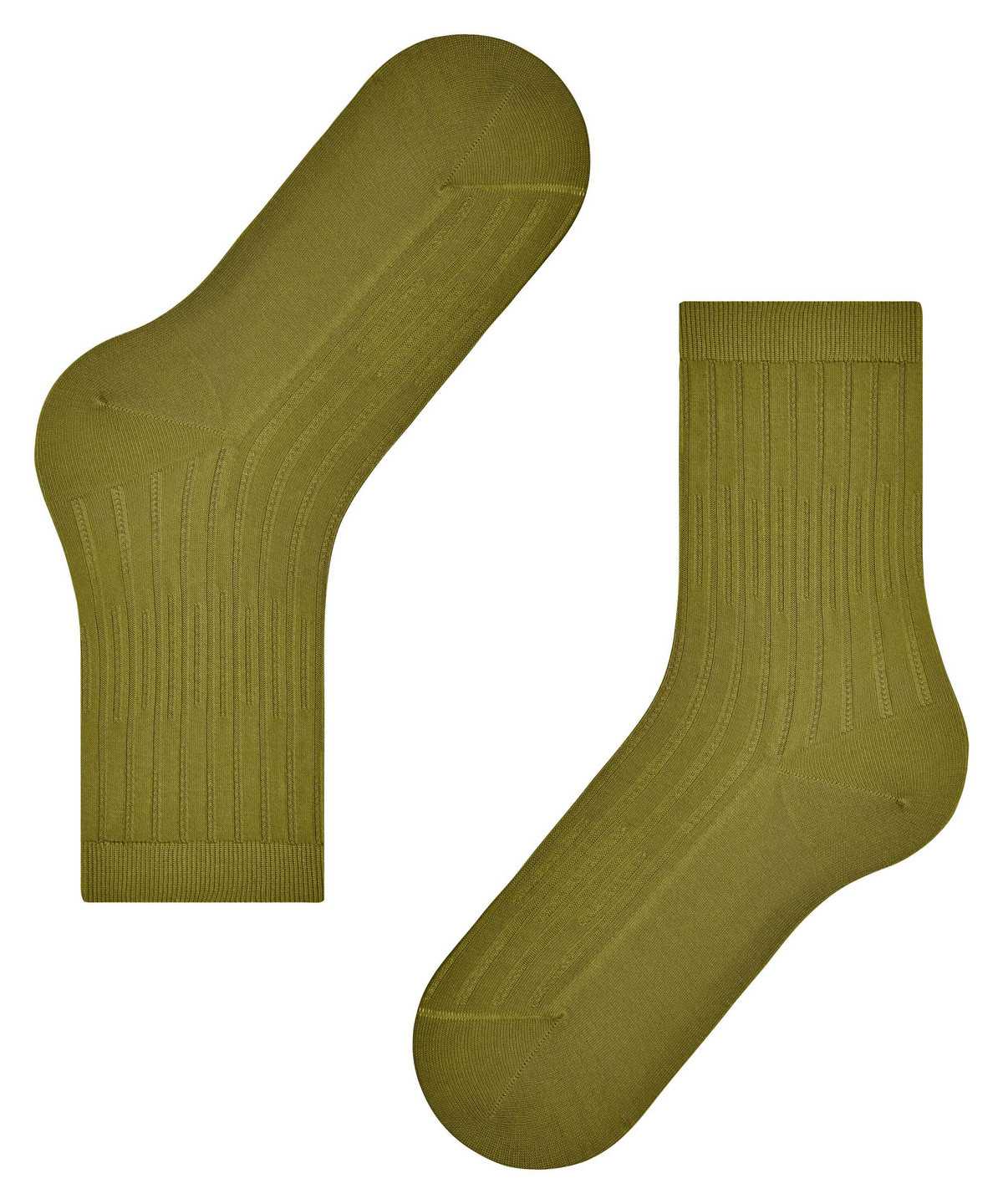 Falke Dash Rib Socks Zokni Női Zöld | CMQW-68304