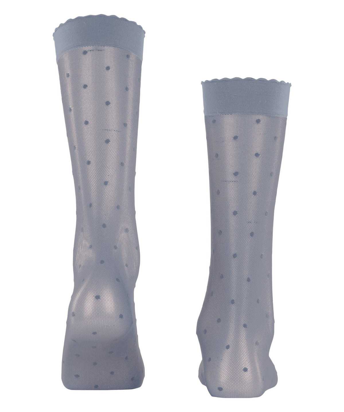 Falke Dot 15 DEN Knee-high Socks Zokni Női Szürke | KUBR-76154