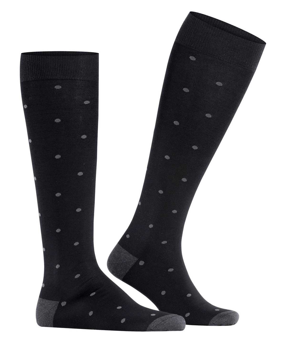 Falke Dot Knee-high Socks Zokni Férfi Szürke | SXVO-68730