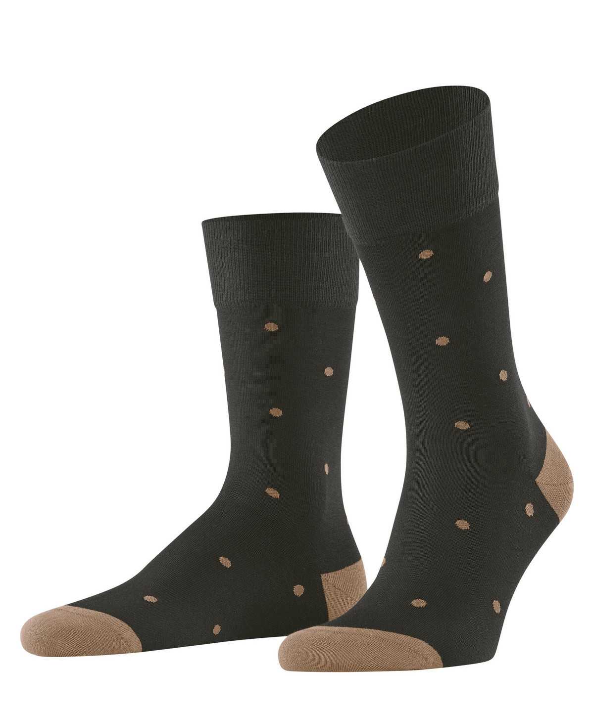 Falke Dot Socks Zokni Férfi Barna | EKRX-74163