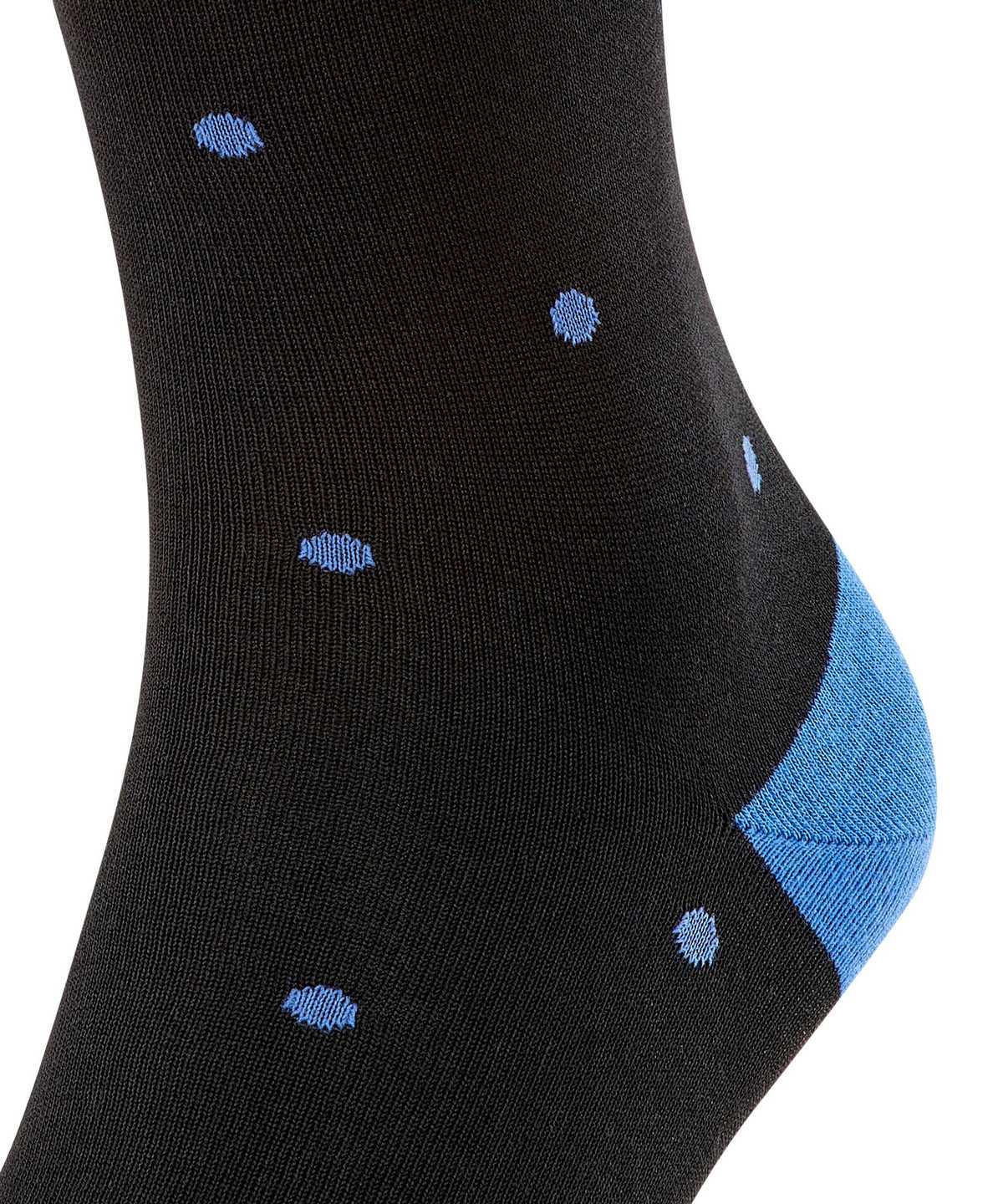 Falke Dot Socks Zokni Férfi Fekete | PJLQ-50483