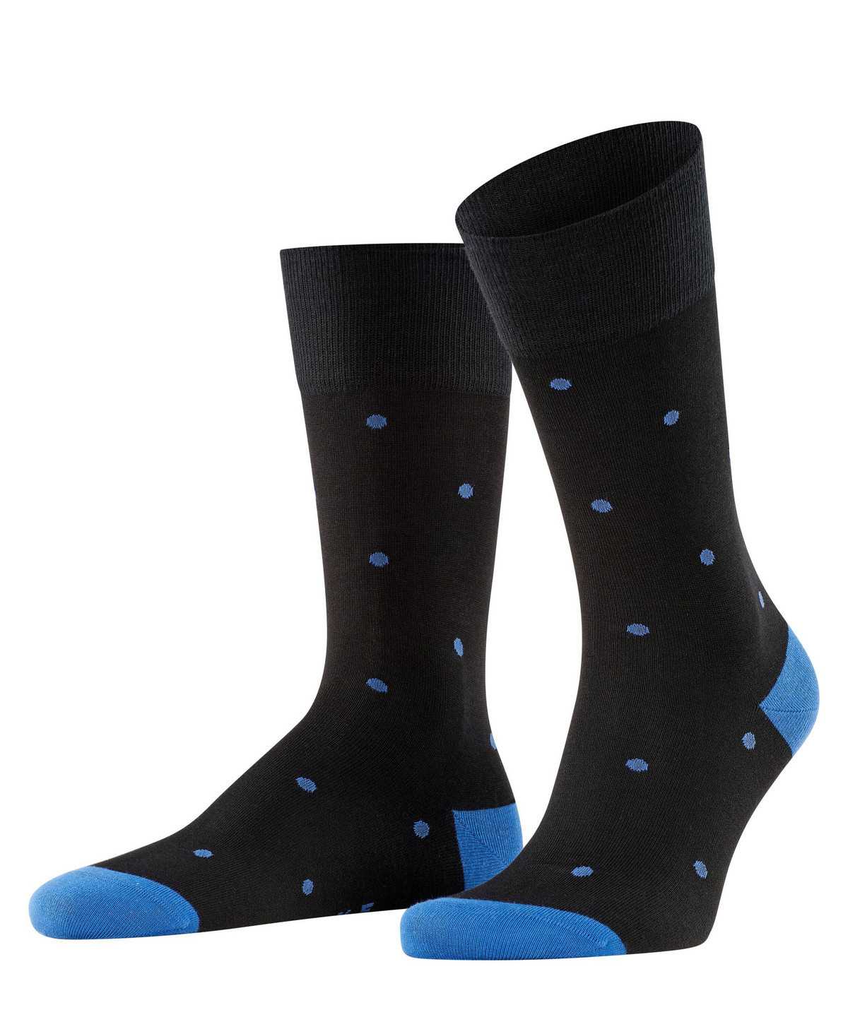 Falke Dot Socks Zokni Férfi Fekete | PJLQ-50483