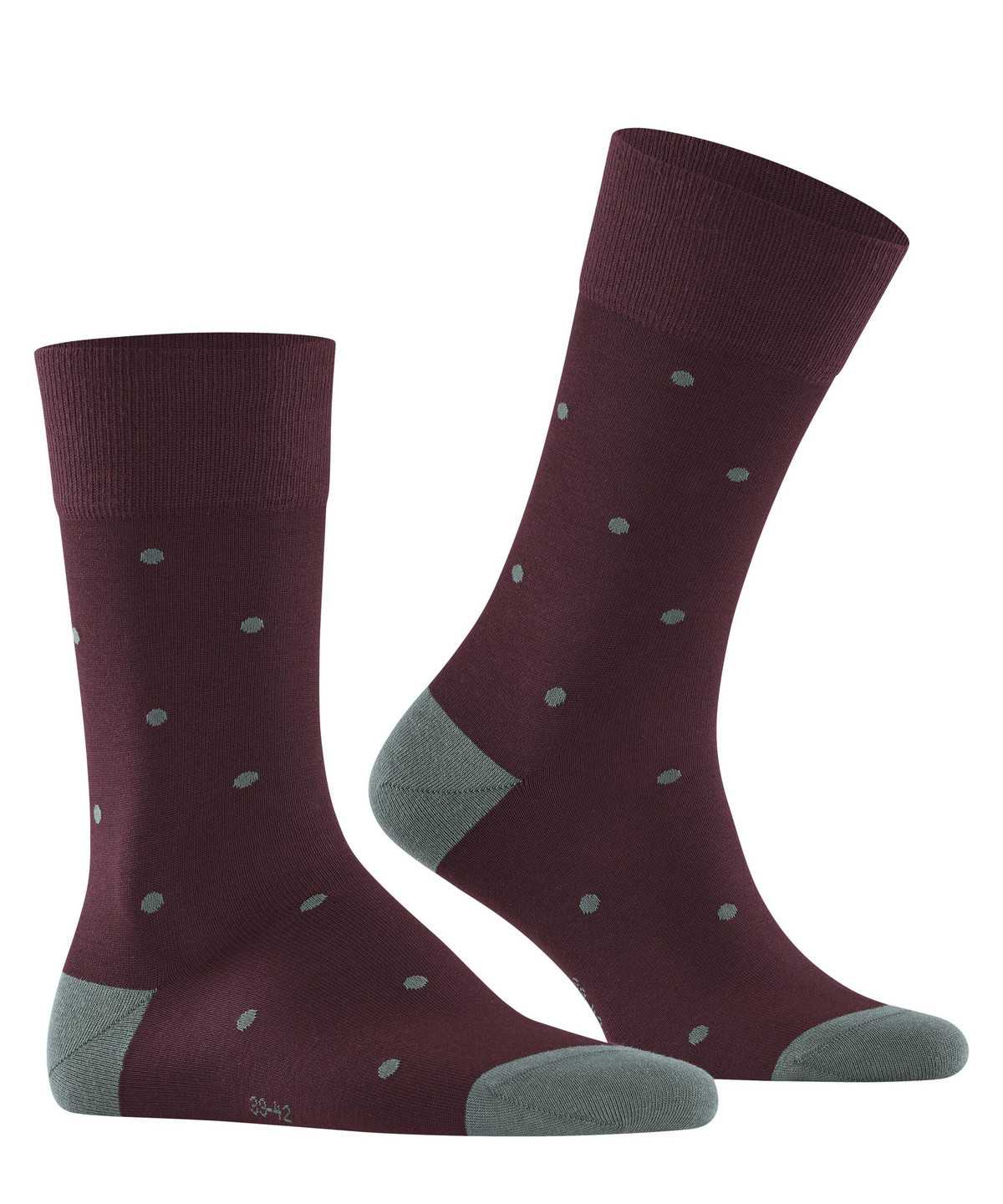 Falke Dot Socks Zokni Férfi Piros | QZPG-17403