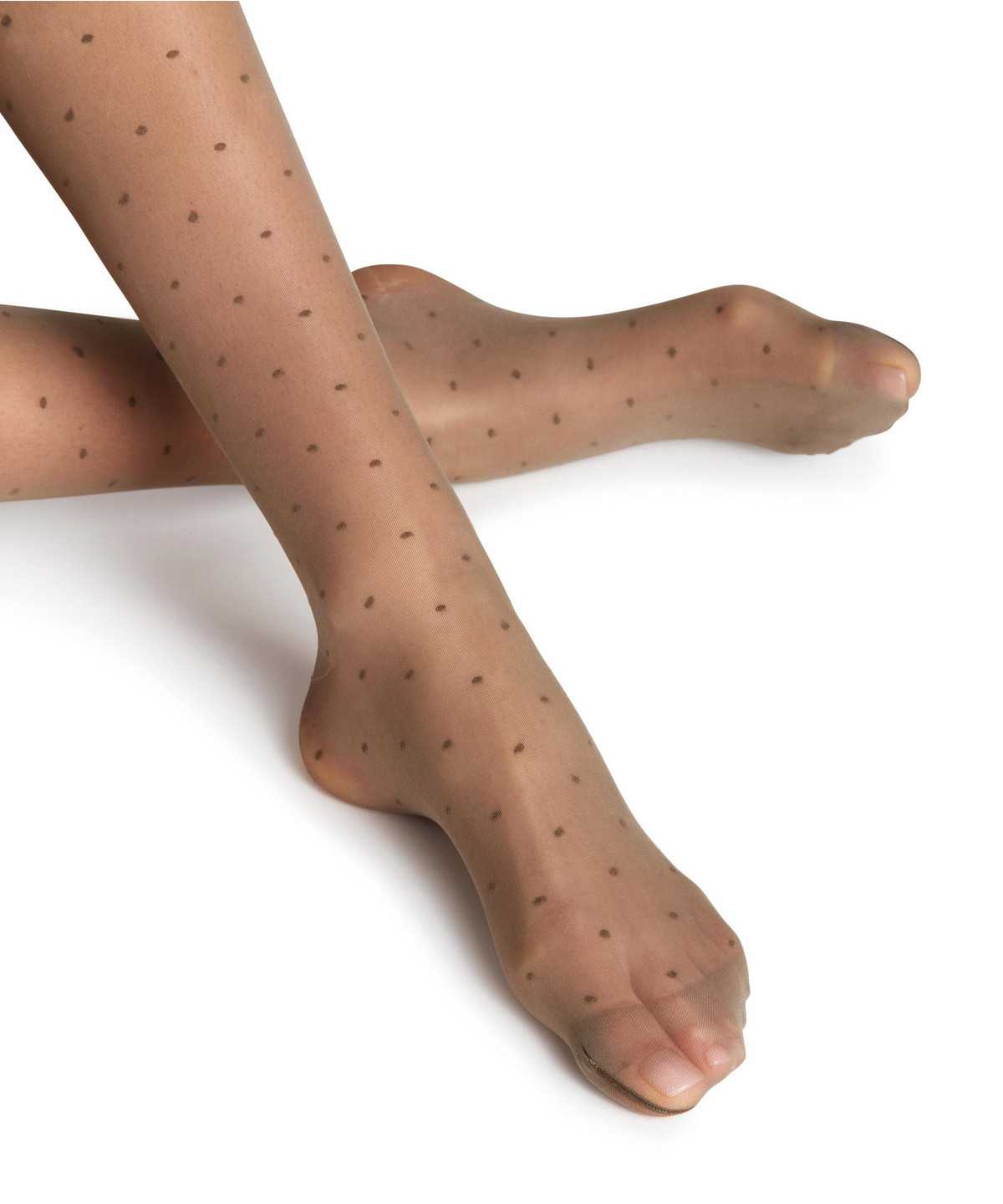 Falke Dot Vitalize 20 DEN Tights Tights Női Zöld | MKAL-08372